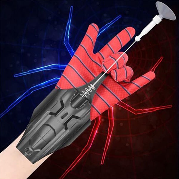 1set Web Shooter Launcher String Toy Electric Reel In Spider Web Shooters Boy... Carousel 2