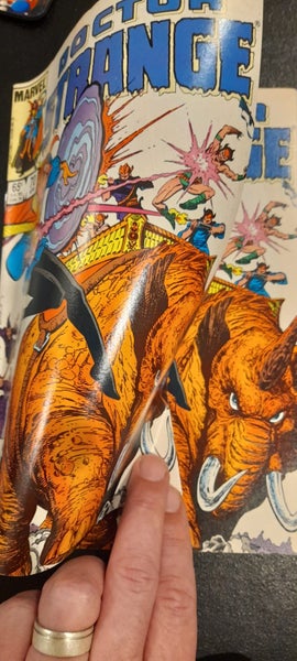 RARE COLLECTORS ITEM!!! DOUBLE COVER PRINT!!! Doctor Strange Comic #70 1985 Carousel 1