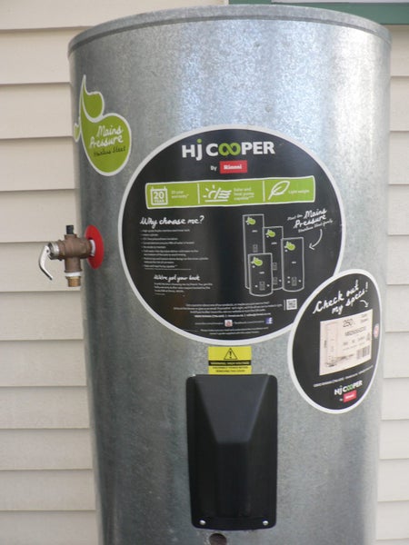 hot water cylinder 2015 SS 250L mains pressure Carousel 2