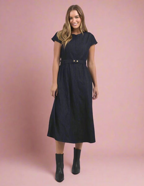Foxwood DENIM SANDER DRESS Carousel 1