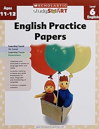 Scholastic Study Smart English Practice Papers Lev Carousel 1