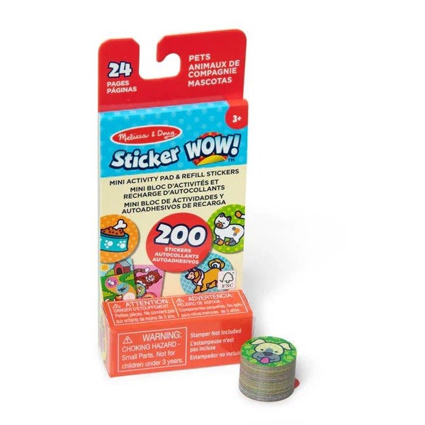MD Sticker Wow! Refill Pets Carousel 1