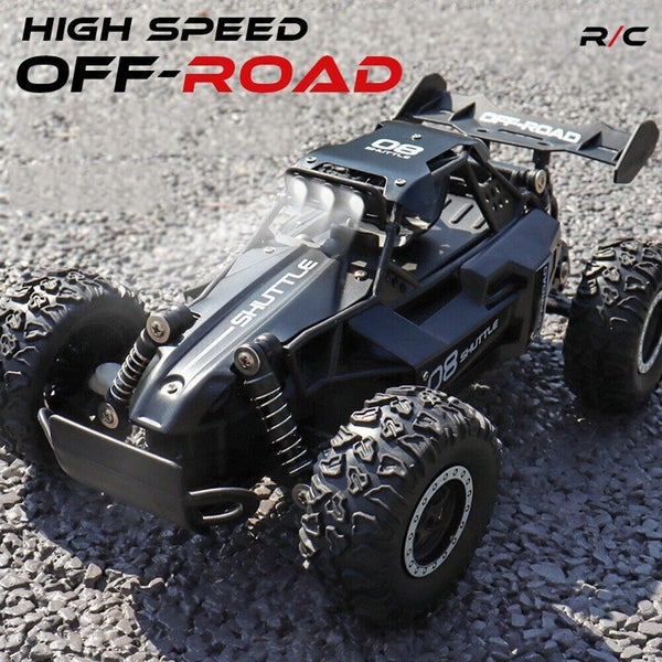 XL RC Cars Remote Control 20KM/H Big Wheel Car Monster Truck 2WD Kids Toys Carousel 2