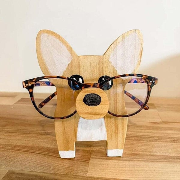 Eyeglasses Holder Eyes Glasses Display Stand Animal Wooden Eyeglasses Holde Carousel 1