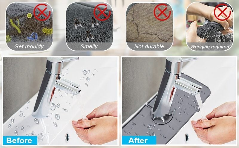 Kitchen Faucet Sink Splash Guard Carousel 2