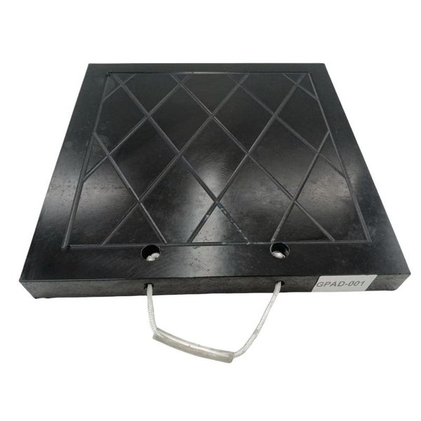 Hiab Crane, drill rig, caravan outrigger ground pad, cherry picker 400x400x40mm Carousel 1