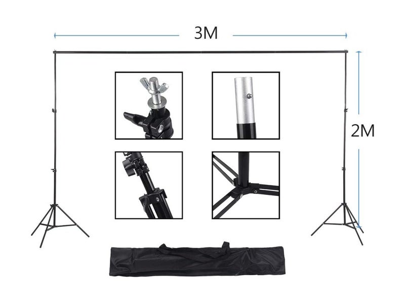 Photography Studio Set with 3 x Backdrops NZ Clearance Carousel 2
