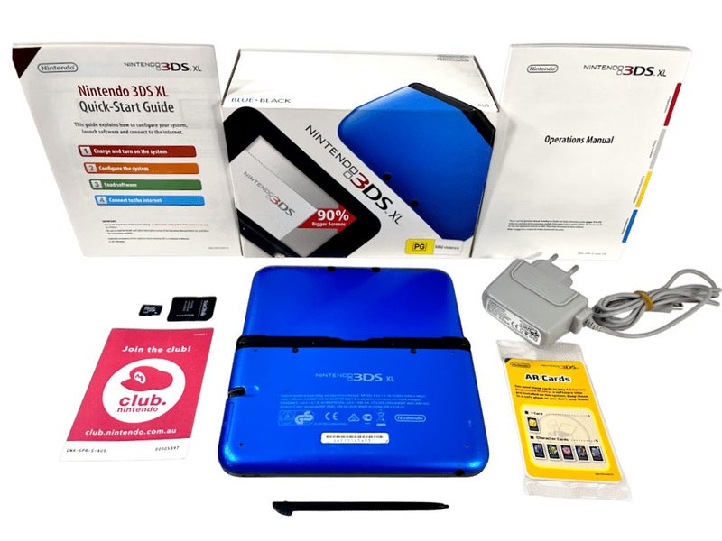 Nintendo 3DS XL Metallic Blue *BOX SET* Carousel 1