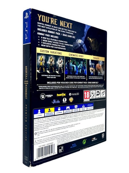 Mortal Kombat 11 (PS4) *STEEL COLLECTOR'S EDITION - NO DISC* Carousel 7