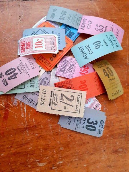 Mixed Ticket Sampler Pack – Perfect for Junk Journals Carousel 2