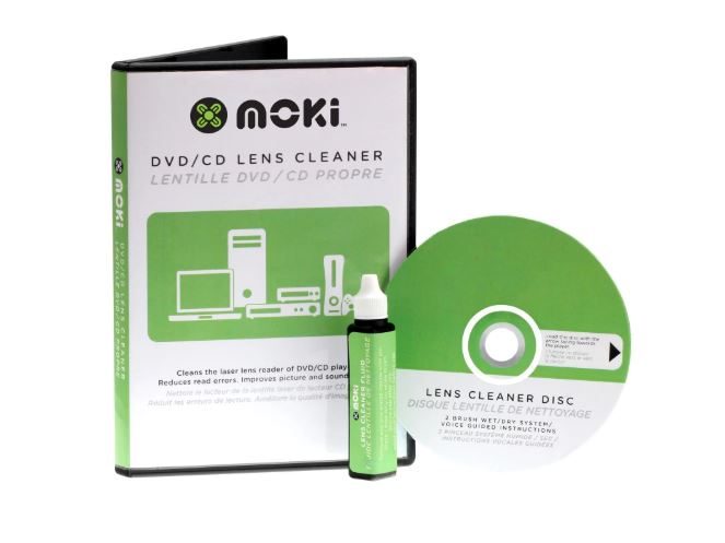 Moki DVD/CD Lens Cleaner Carousel 1