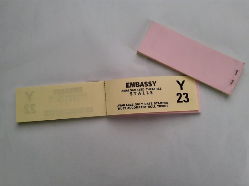 Full Book of 23 Vintage Movie Tickets – Great Ephemera for Journals Carousel 2