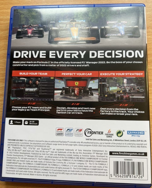 F1 Manager 22 Carousel 2