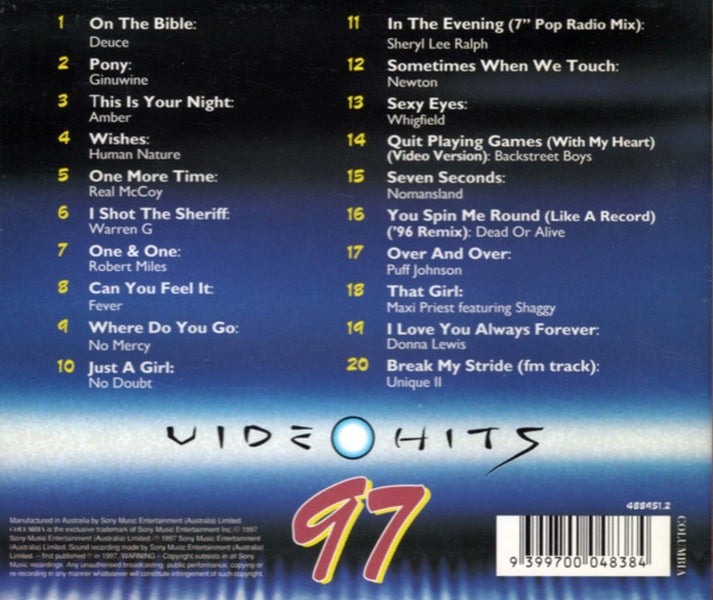 Video Hits 97 CD Carousel 2