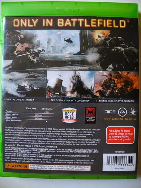 #* "Battlefield 4" - XBOX ONE Game (Game as New) *# Carousel 2