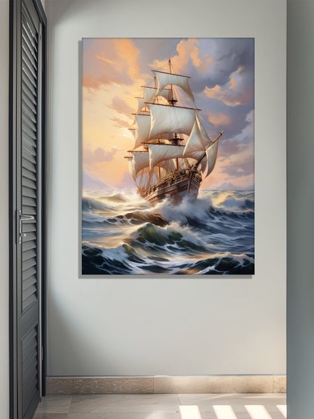 Sailboat Canvas Art Print Wall Art Carousel 6