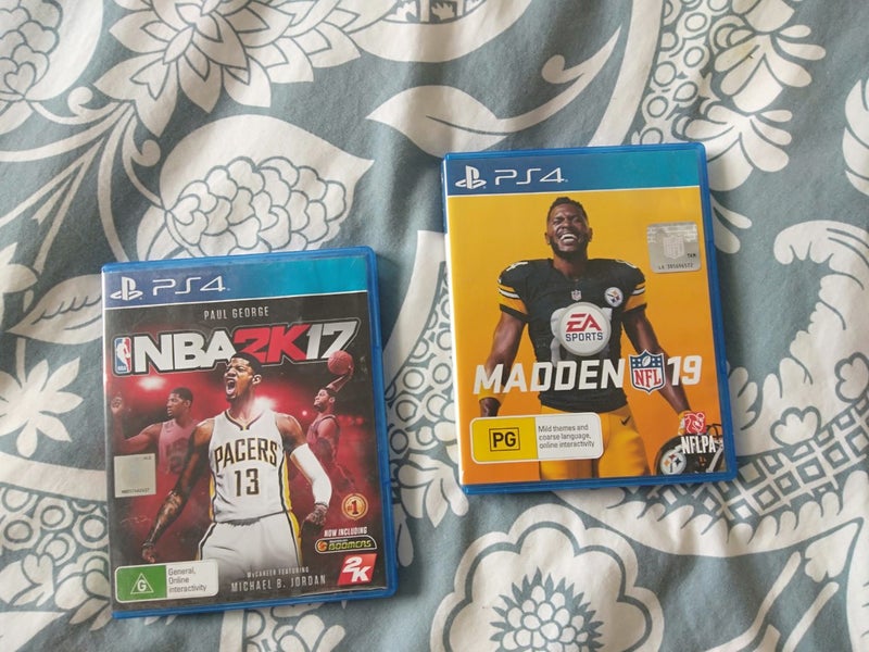 NBA 2K17 and Madden 19 Carousel 1