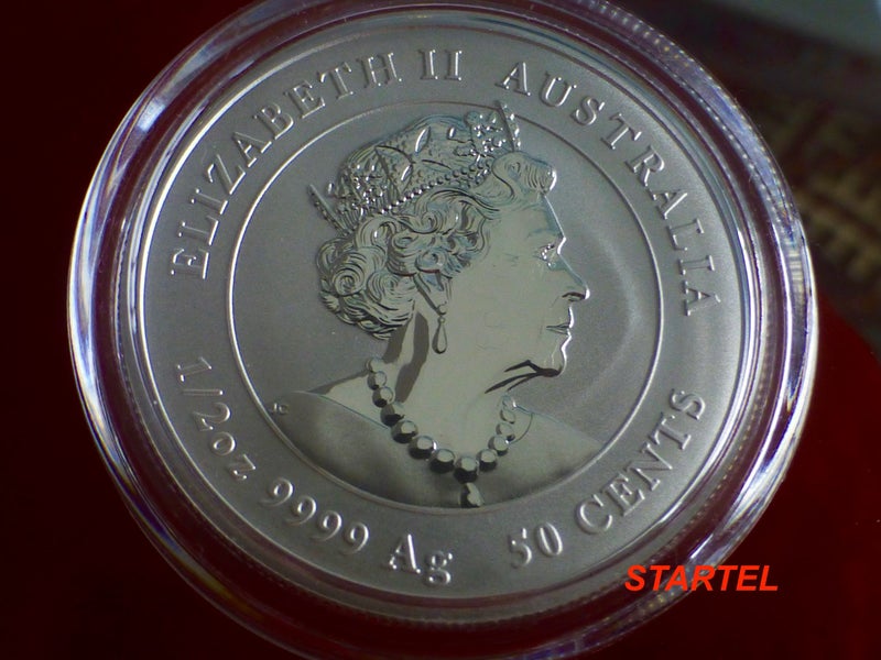 Tiger 1/2 Oz silver coin Perth Mint Carousel 2