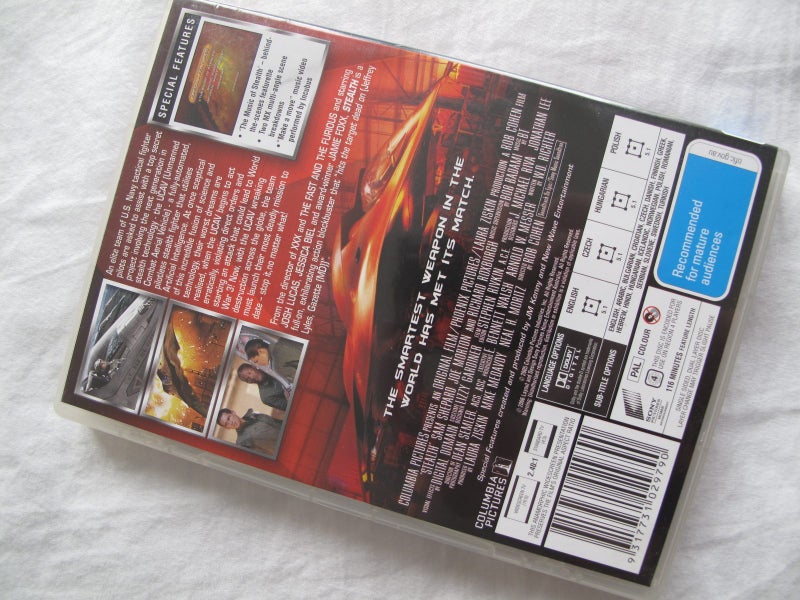 STEALTH (Josh Lucas / Jessica Biel / Jamie Foxx) DVD :)64616058589314111