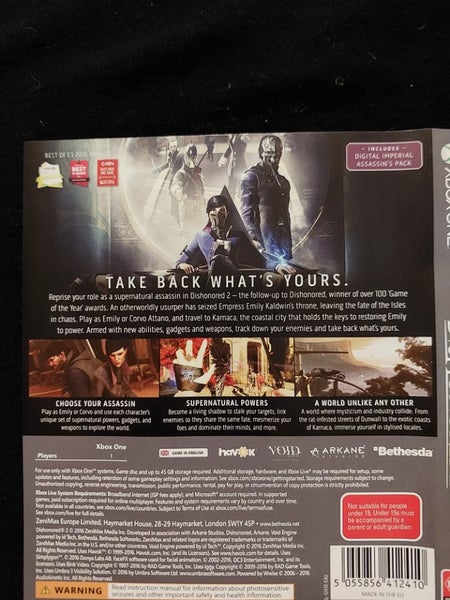 Dishonored 2 - Limited Edition Carousel 6
