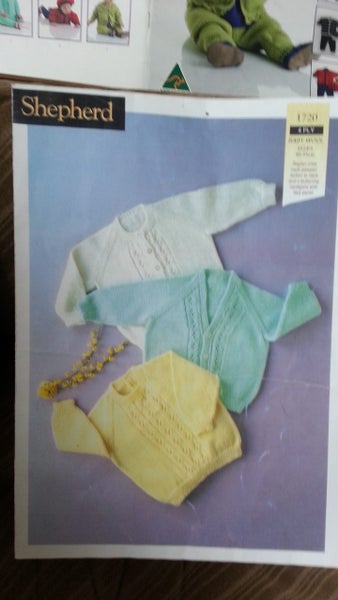 CARDIGAN & JUMPER KNITTING PATTERN Shepherd 1720 Carousel 1