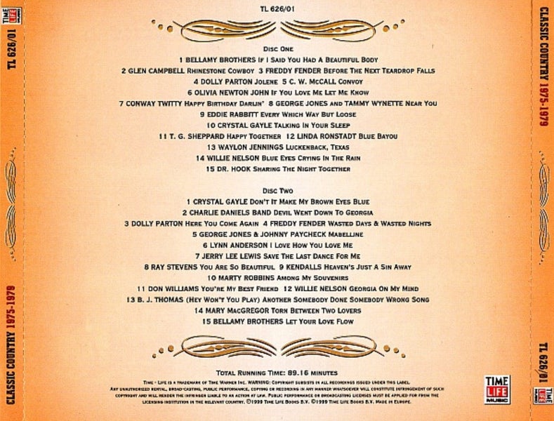 Classic Country 1975 - 1979 2CD Carousel 2