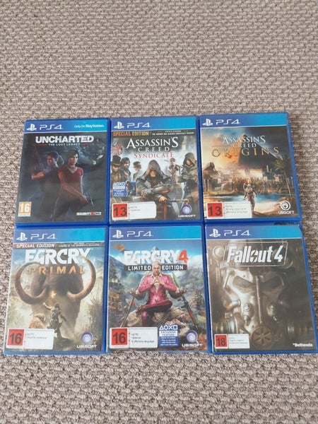 6 PS4 Games Bundle - $1 Reserve Carousel 1