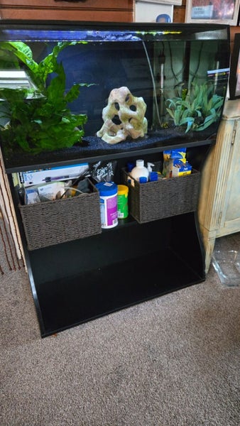 Fluval 123L fish tank and stand Carousel 2