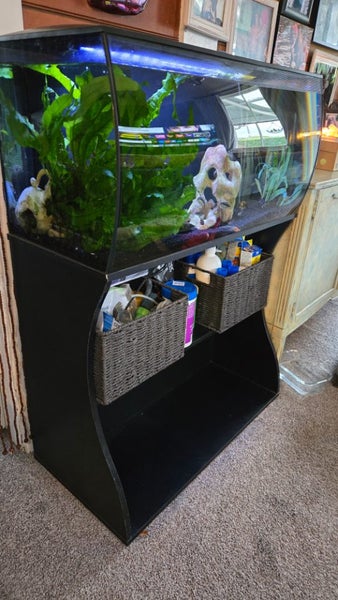 Fluval 123L fish tank and stand Carousel 1