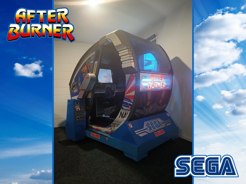*SEGA After Burner DLX 1987 Simulator* Carousel 1