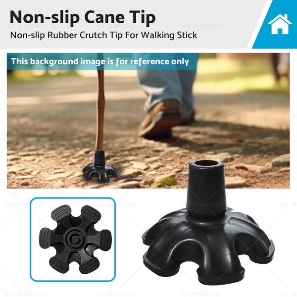 Cane Tip Tripod Non-slip Rubber 19mm Crutch Tip For Walking Stick High Quality Carousel 2