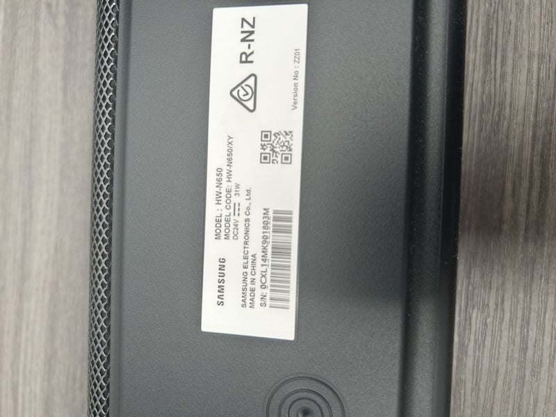 Samsung 2ch soundbar and sub HW-N650 Carousel 2