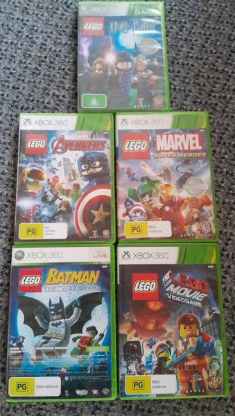 Marvel series xbox 360. Batman and Harry Potter plus Pure! Carousel 1