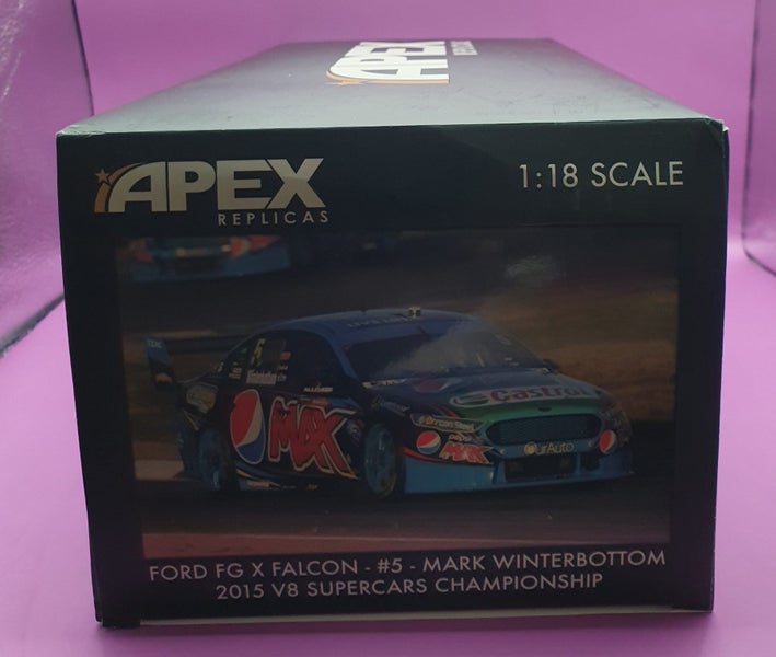 PRA FORD FG X FALCON - #5 MARK WINTERBOTTOM 2015 CHAMPIONSHIP YEAR 1/18 Carousel 15