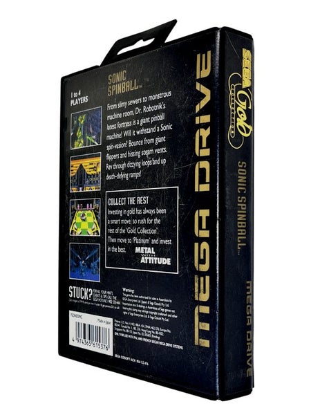 SONIC SPINBALL (Sega Mega Drive) Gold Collection Carousel 2