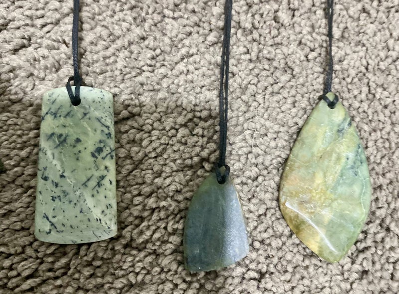 NZ Pouname/Greenstone Pendant collection Carousel 2