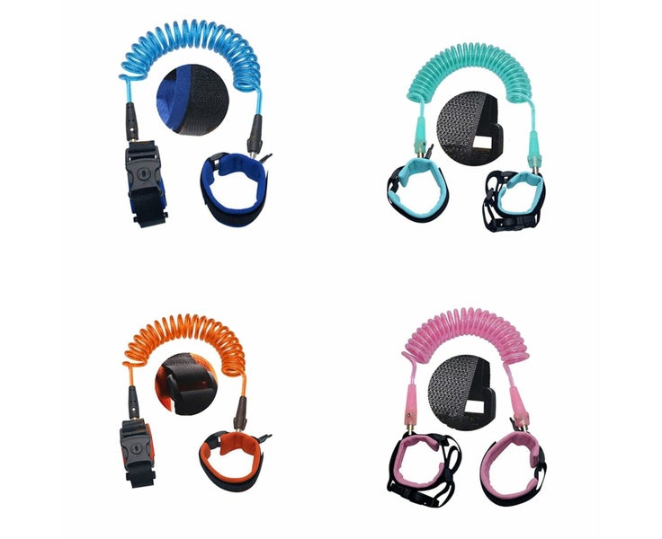 Kids Strap Wrist Leash Safety Walking Anti-Lost Harness Hand BeltBlue Carousel 2