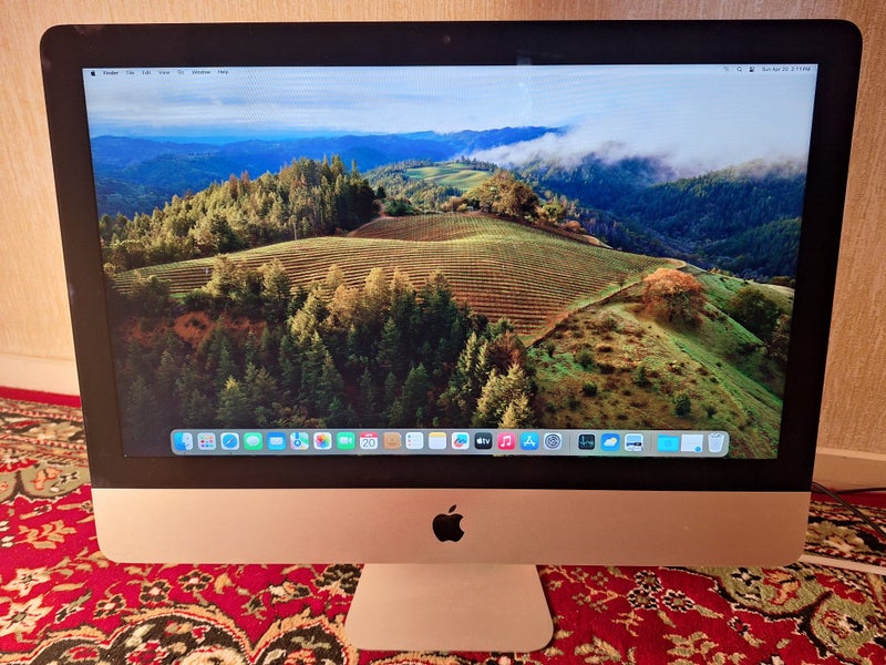 iMac 21.5” 8GB/500GB macOS Sonoma 14.7 (Sep 2024) Excellent Condition Carousel 1