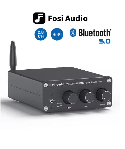 Fosi Audio BT20A 50W+50W Stereo Amp Carousel 1