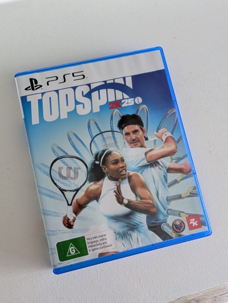 Topspin 2K25 PS5 Carousel 1