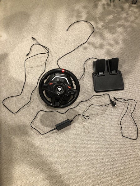 Thrustmaster T128 wheel and T2PM pedals Carousel 1