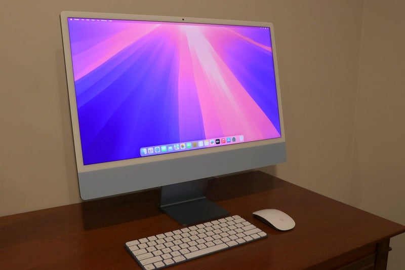 iMac 24" 4.5K M1 / 8GB RAM / 512GB SSD Blue Carousel 1