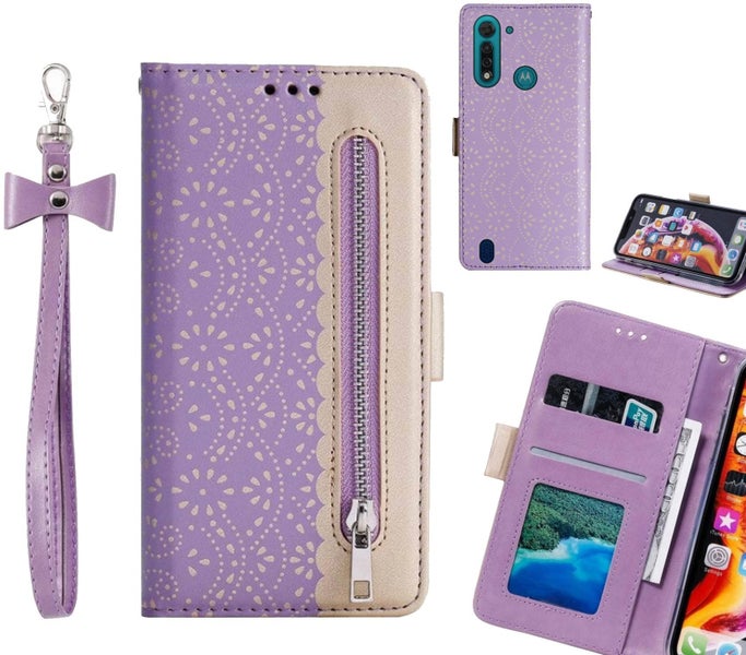 Moto G8 Power Lite Case multifunctional Wallet Case Carousel 1