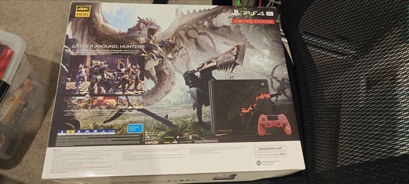 Playstation 4 Pro 1TB Monster Hunter World Console brand new Carousel 2