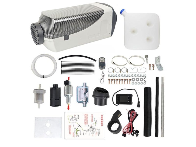 8KW 12V Diesel Air Heater NZ Stock | Truck RV Caravan Fast Heating Carousel 2