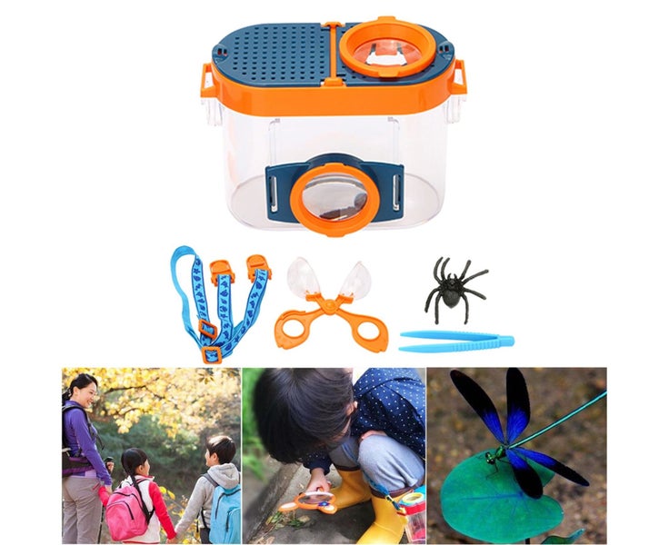 Insect Viewer Inspection Kit Bug Catcher Viewing Collection Kit Bug Toys Carousel 6