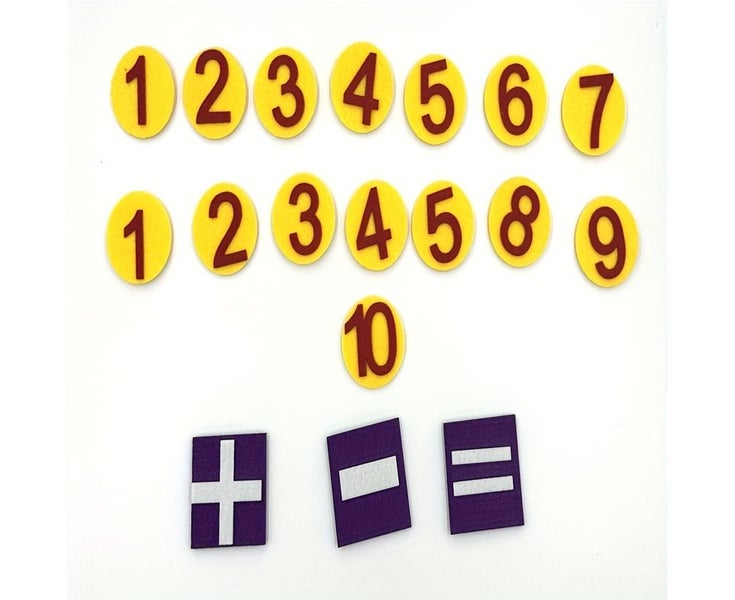 Kid Felt Finger Numbers Math Toys Children Counting Early Learning Educatio Carousel 2
