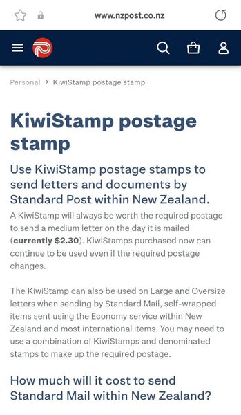 66x Brand New kiwi stamps ($151.80 value) Carousel 4