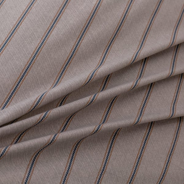 Dreamaker Amalfi Stripe 100% Cotton Reversible Duvet Cover Set Blue King Carousel 14