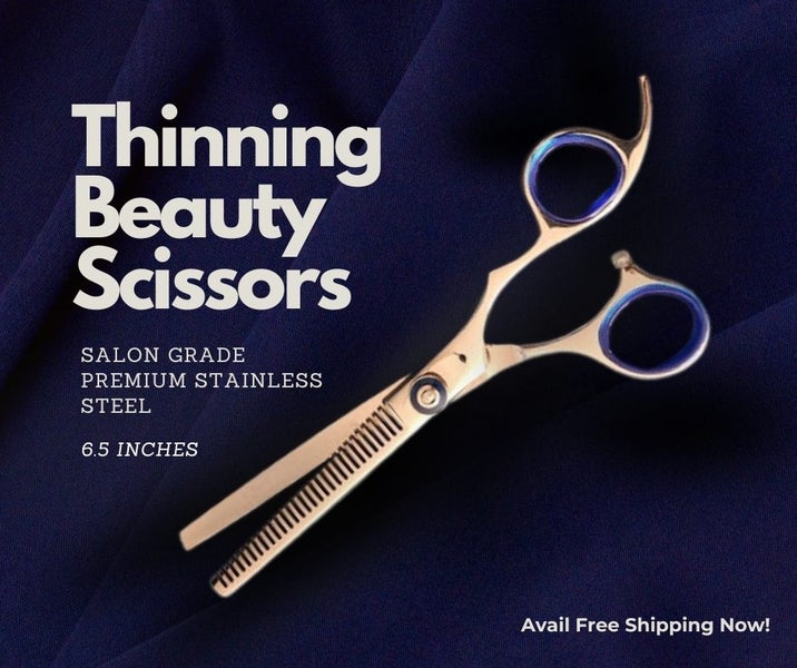 Set of Professional Hairdressing Scissors(Straight & Thinning) -6.5 Inches64021381217921112